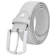 Load image into Gallery viewer, Falari Men Genuine Leather Casual Dress Belt With Single Prong Buckle 9028-Part 1