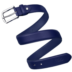 Falari Men Genuine Leather Casual Dress Belt With Single Prong Buckle 9028-Part 2