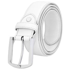 Load image into Gallery viewer, Falari Men Genuine Leather Casual Dress Belt With Single Prong Buckle 9028-Part 2