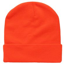 Load image into Gallery viewer, Knitted Beanie Hat - Orange