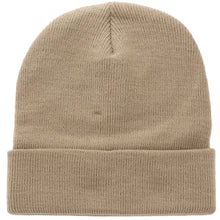 Load image into Gallery viewer, Knitted Beanie Hat - Khaki