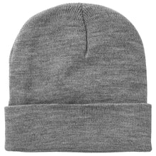 Load image into Gallery viewer, Knitted Beanie Hat - Light Grey